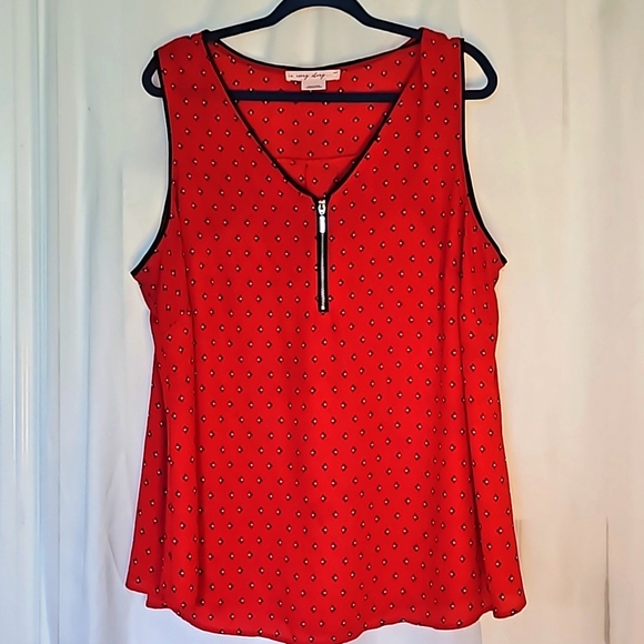 ■2 FOR $5 Penningtons Top sleeveless size 1x - Picture 1 of 5